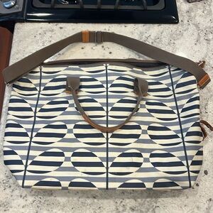 Orla Kiely overnight bag